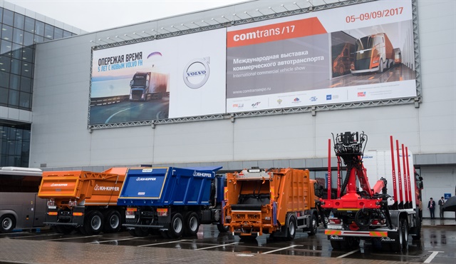 <p><strong>Russia's Comtrans exhibition is held every other year.</strong> <em>Photo: Sven-Erik Lindstrand</em></p>