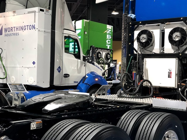 <p><strong>On the show floor, trucks of all types were shown using every conceivable low-emissions technology.</strong></p>