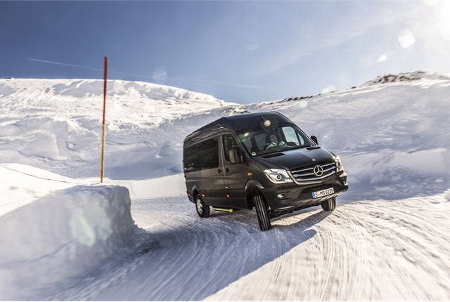 Mercedes esp snow #2